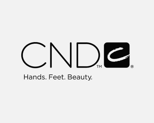 CND Hands. Feet. Beauty. Logo